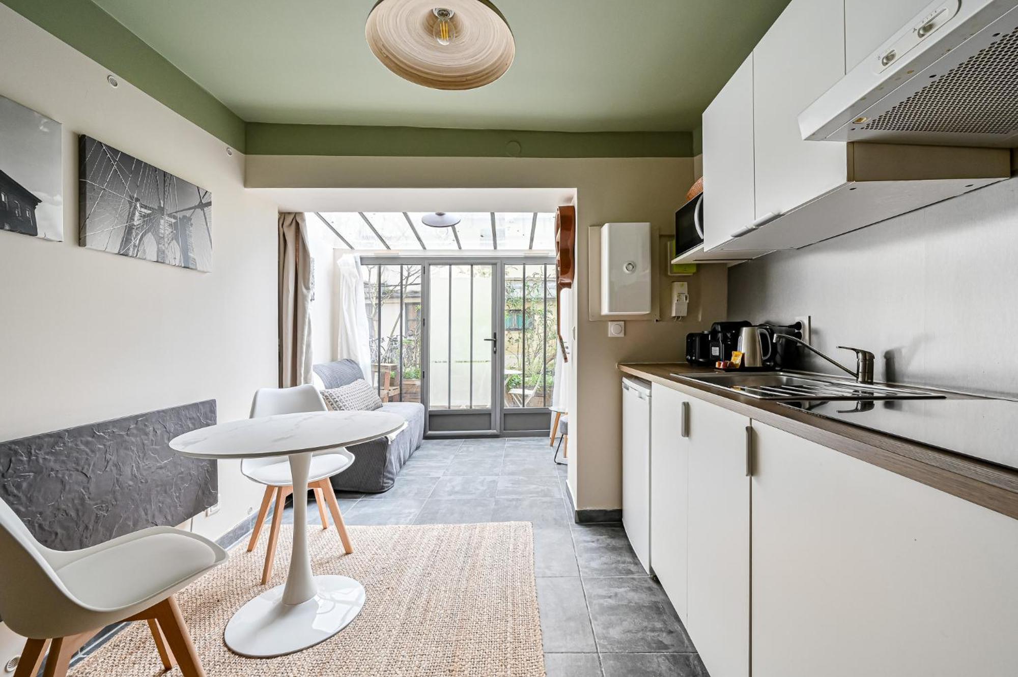 L'oasis Parisien - 2 Pers - Metro Oberkampf Appartement Parijs